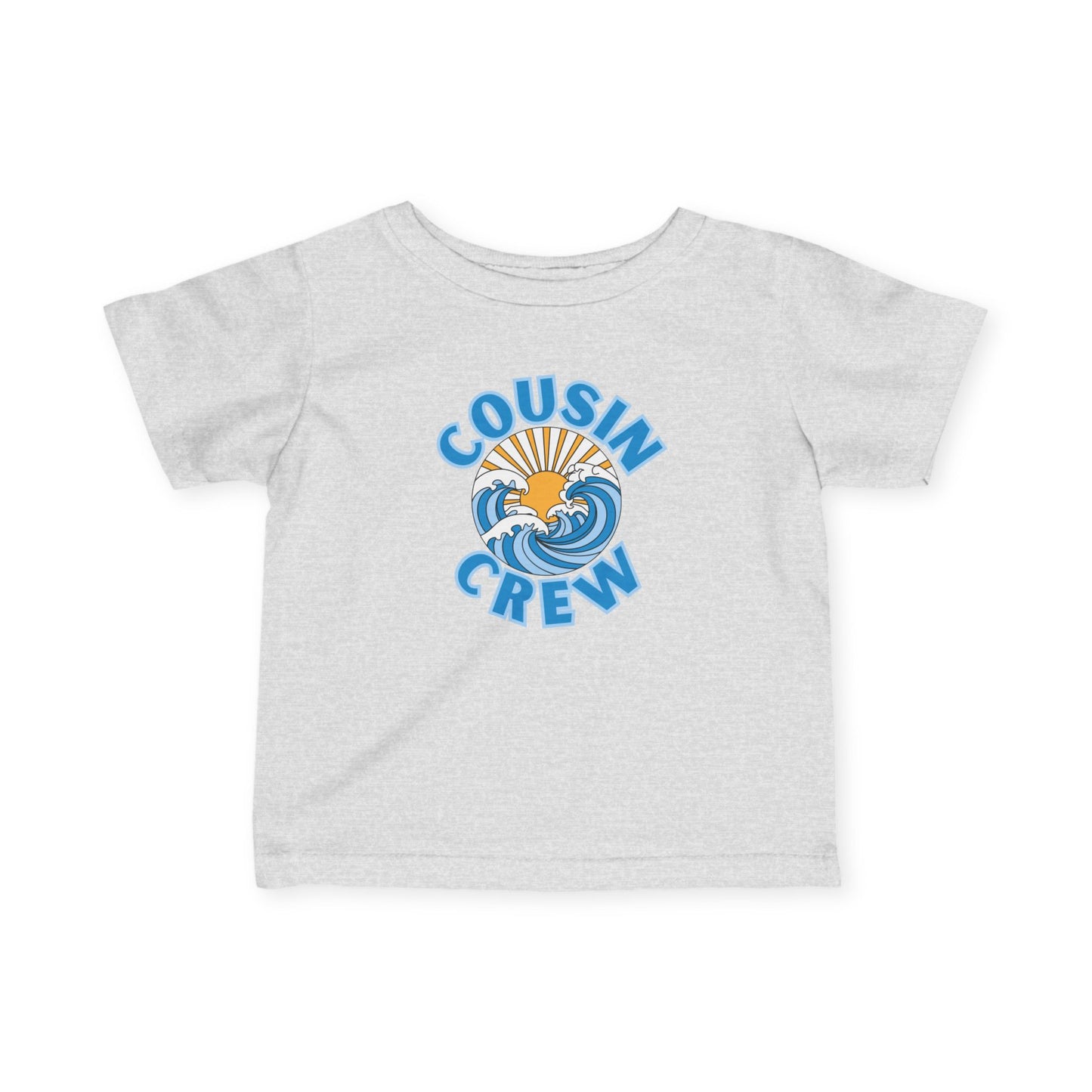 Cousin Crew Infant Tee, Cute Baby T-Shirt, Summer Vibes- Mini Collection