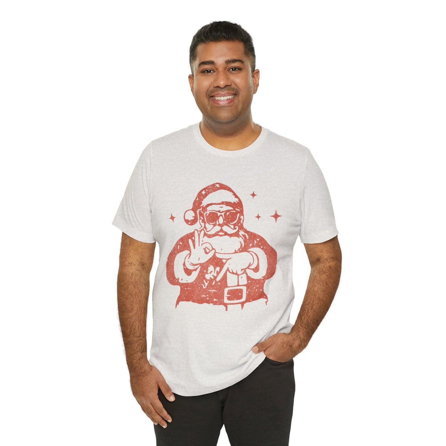 Santa 6 7 — Christmas Unisex T‑Shirt