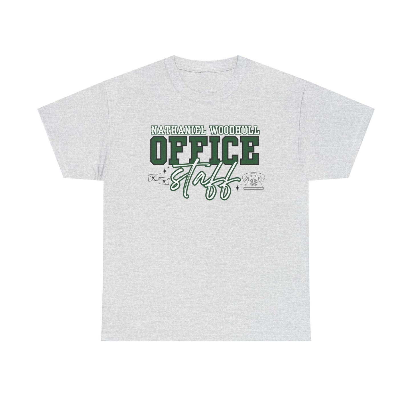 Woodhull Office Staff Unisex Heavy Cotton Tee - Heart & Soul of Woodhull Design