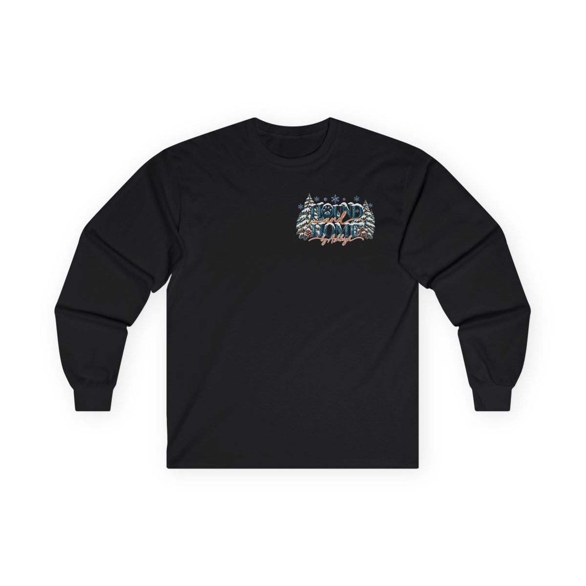 Holiday "Hound + Home" Long Sleeve Tee