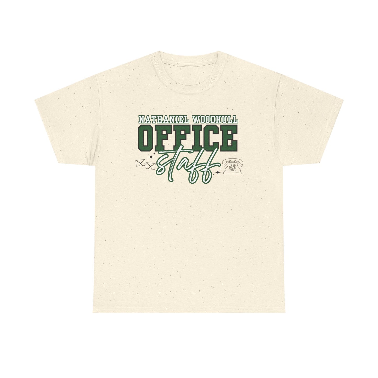 Woodhull Office Staff Unisex Heavy Cotton Tee - Heart & Soul of Woodhull Design