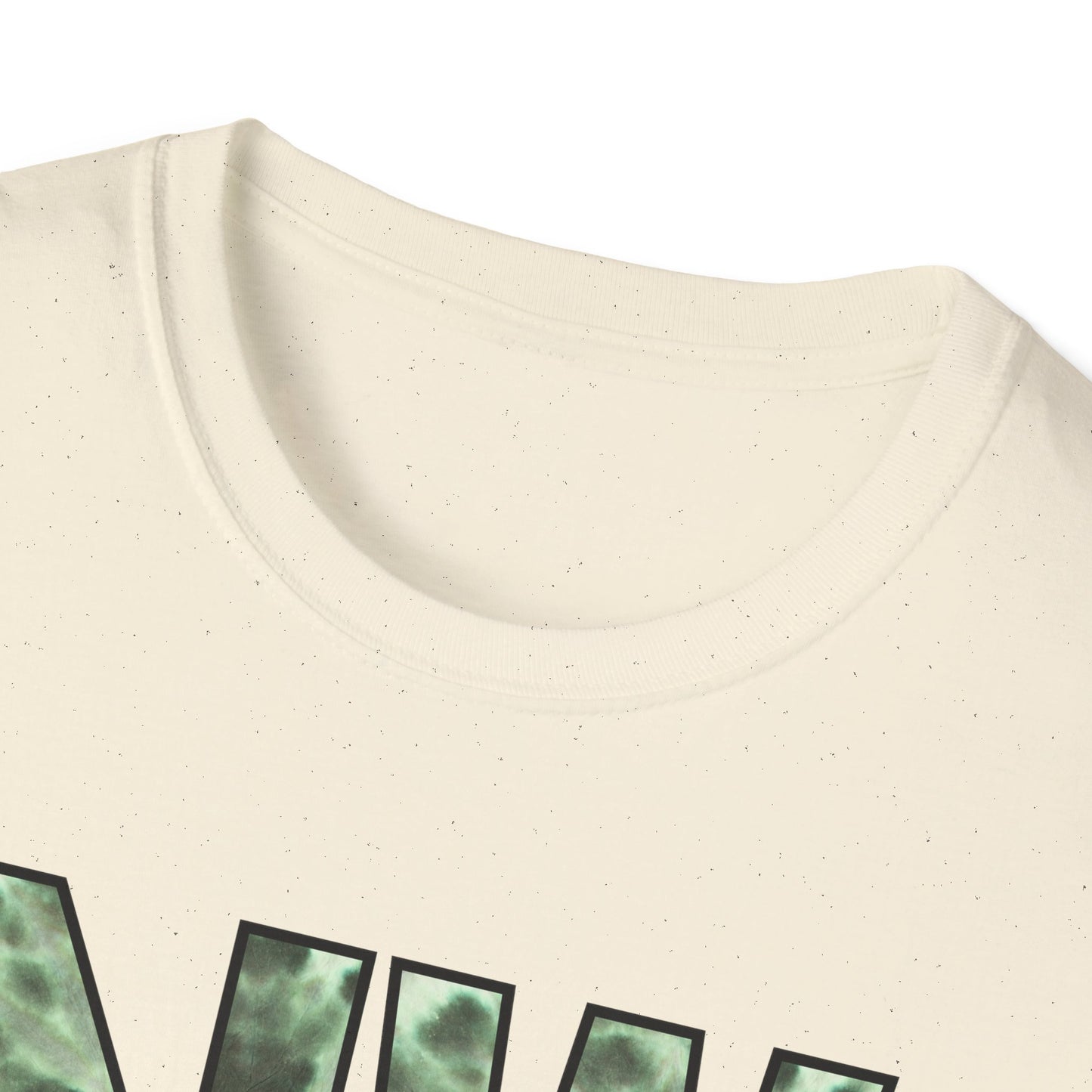 Tie Dye Woodhull Stylish Unisex Softstyle T-Shirt with Woodhull Elementary Design