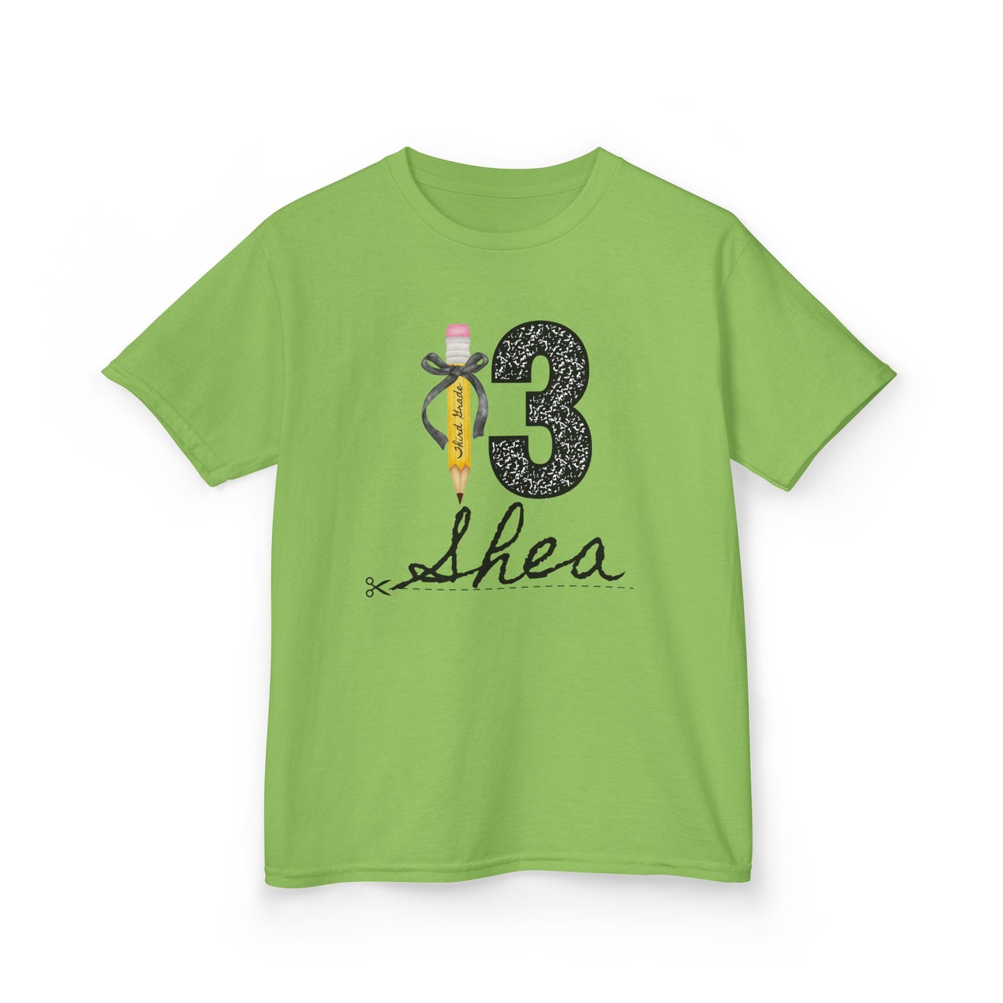 3rd Grade- Personalized Kids Tee - Back to School