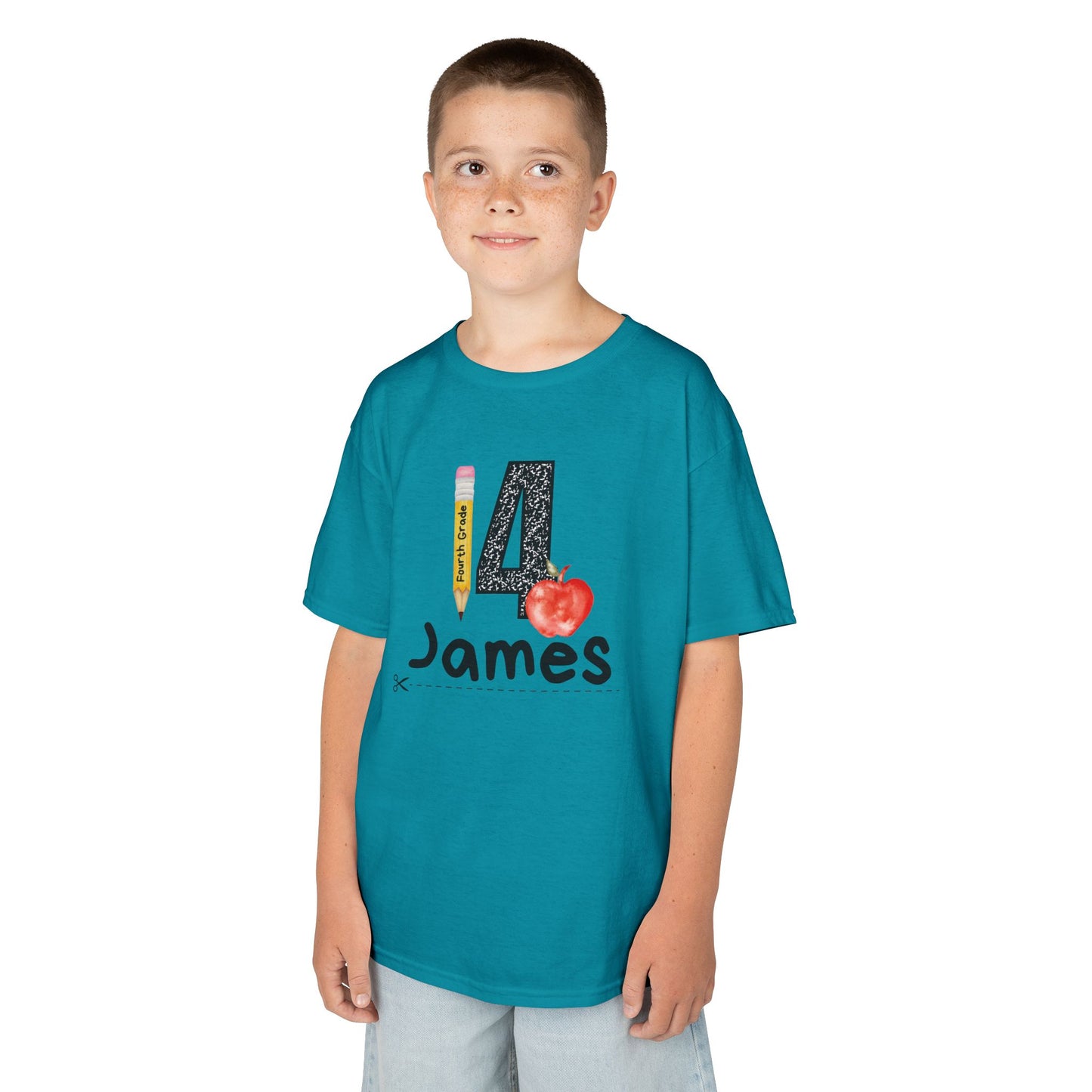 4th Grade- Personalized Kids Tee - Back to School