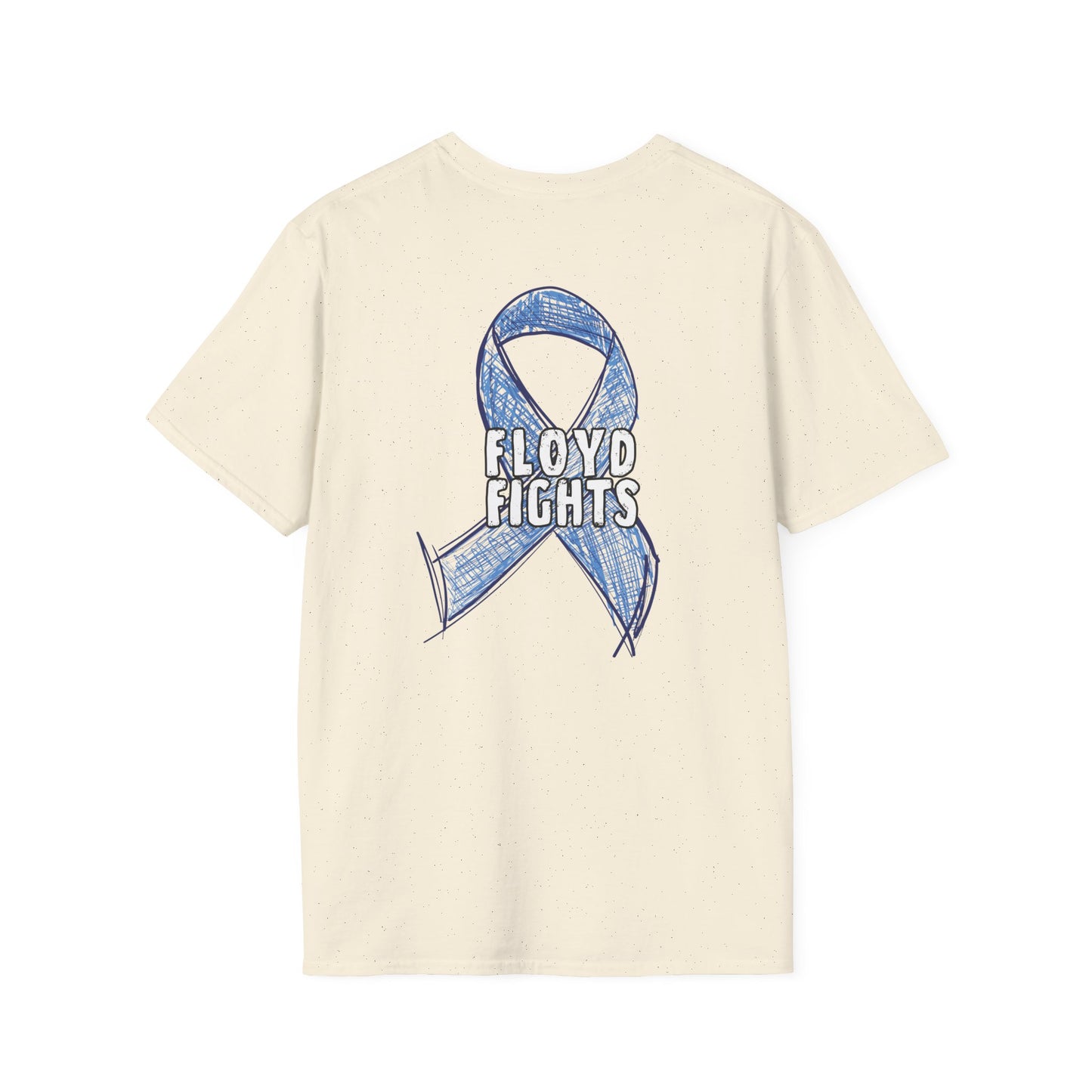 FLOYD FIGHTS Ribbon Diabetes Awareness T-Shirt | Softstyle Tee