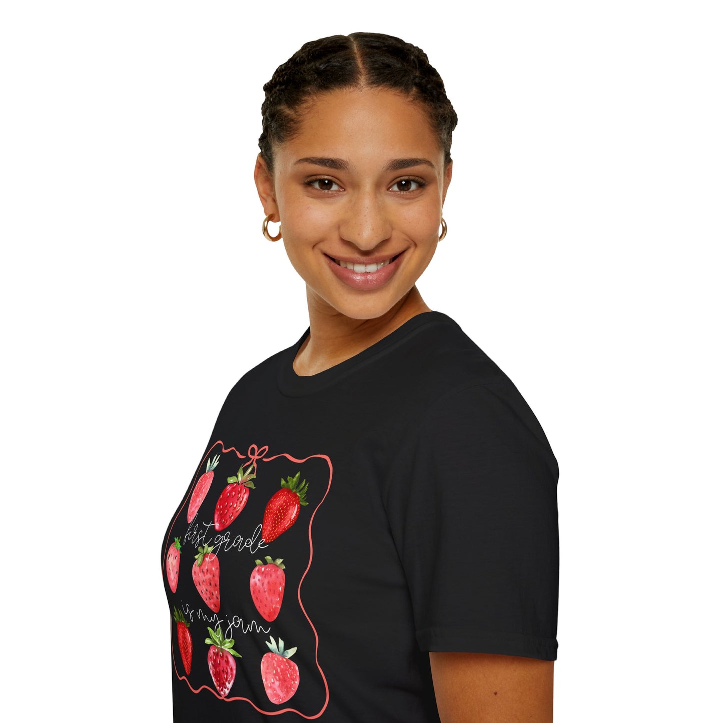 1st Grade is my Jam- Unisex Softstyle T-Shirt- Back to School