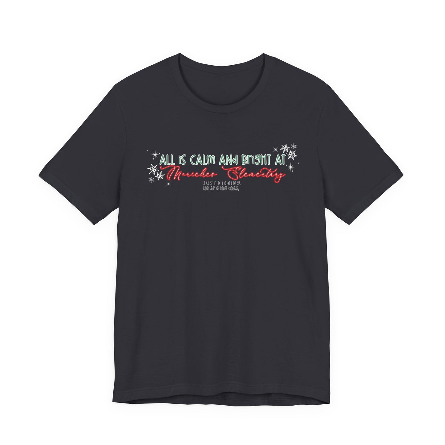 All is calm at Moriches— Christmas Unisex T‑Shirt