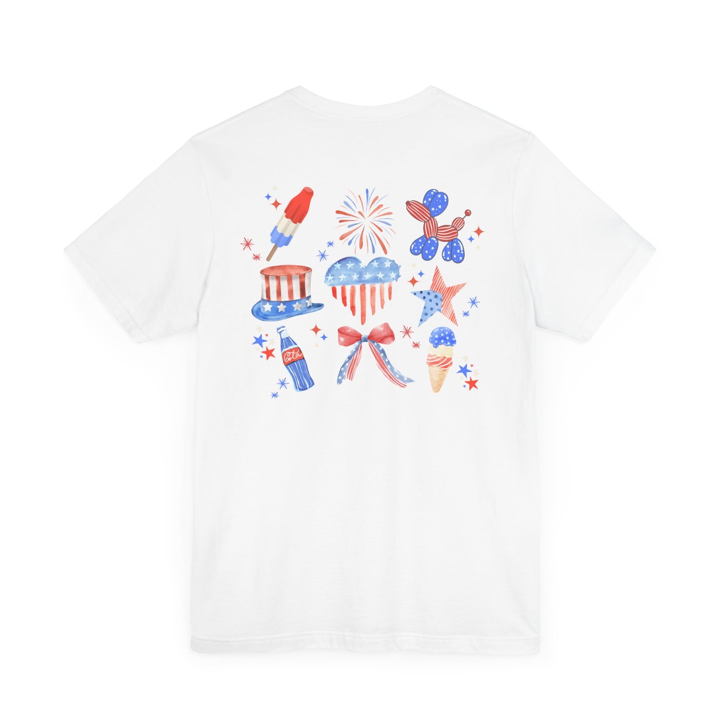 USA-- Unisex Summer Shirt, Beachwear, Vacation Top, Summer Nights Apparel, Perfect for the Holiday