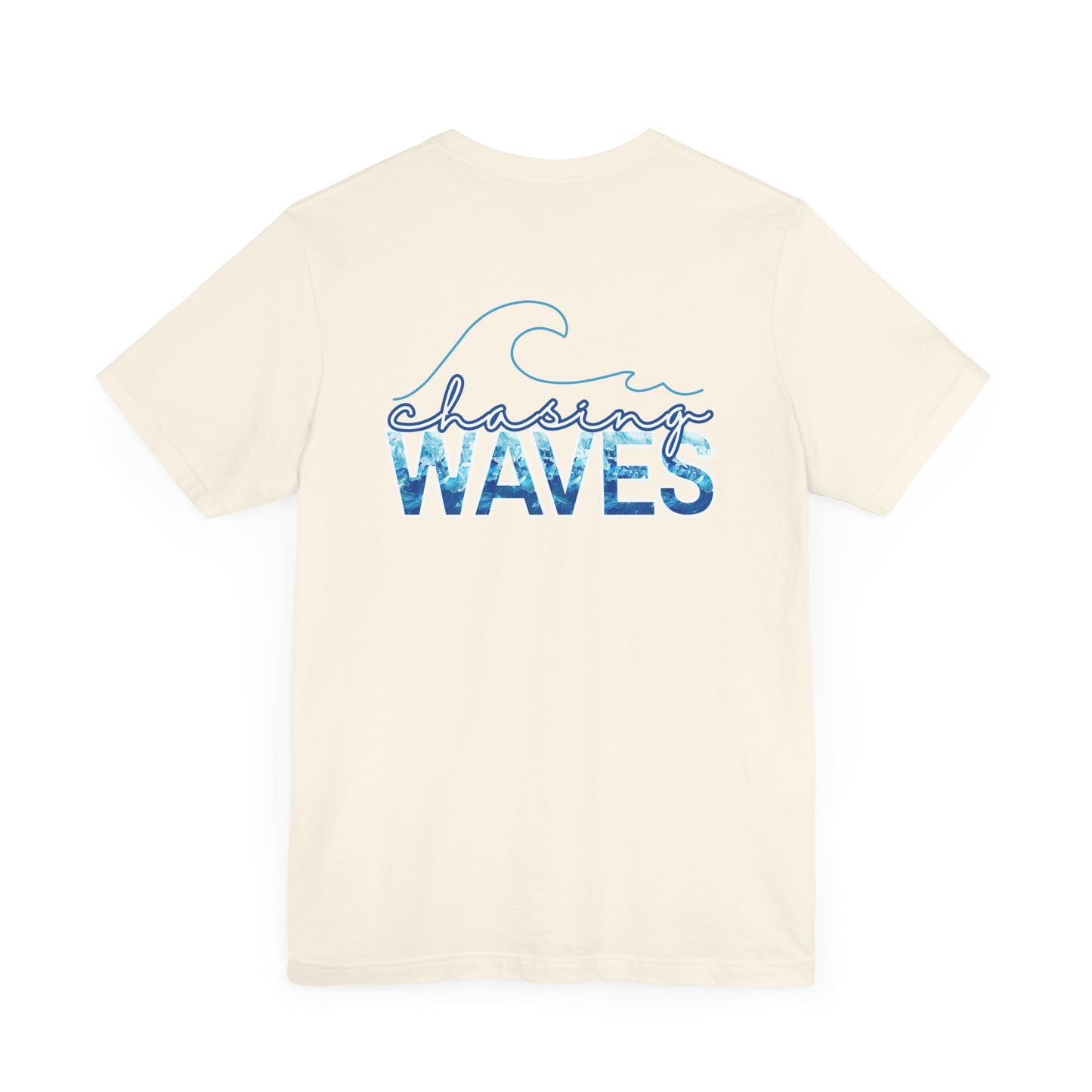Chasing Waves -- Unisex Summer Shirt, Beachwear, Vacation Top, Summer Nights Apparel