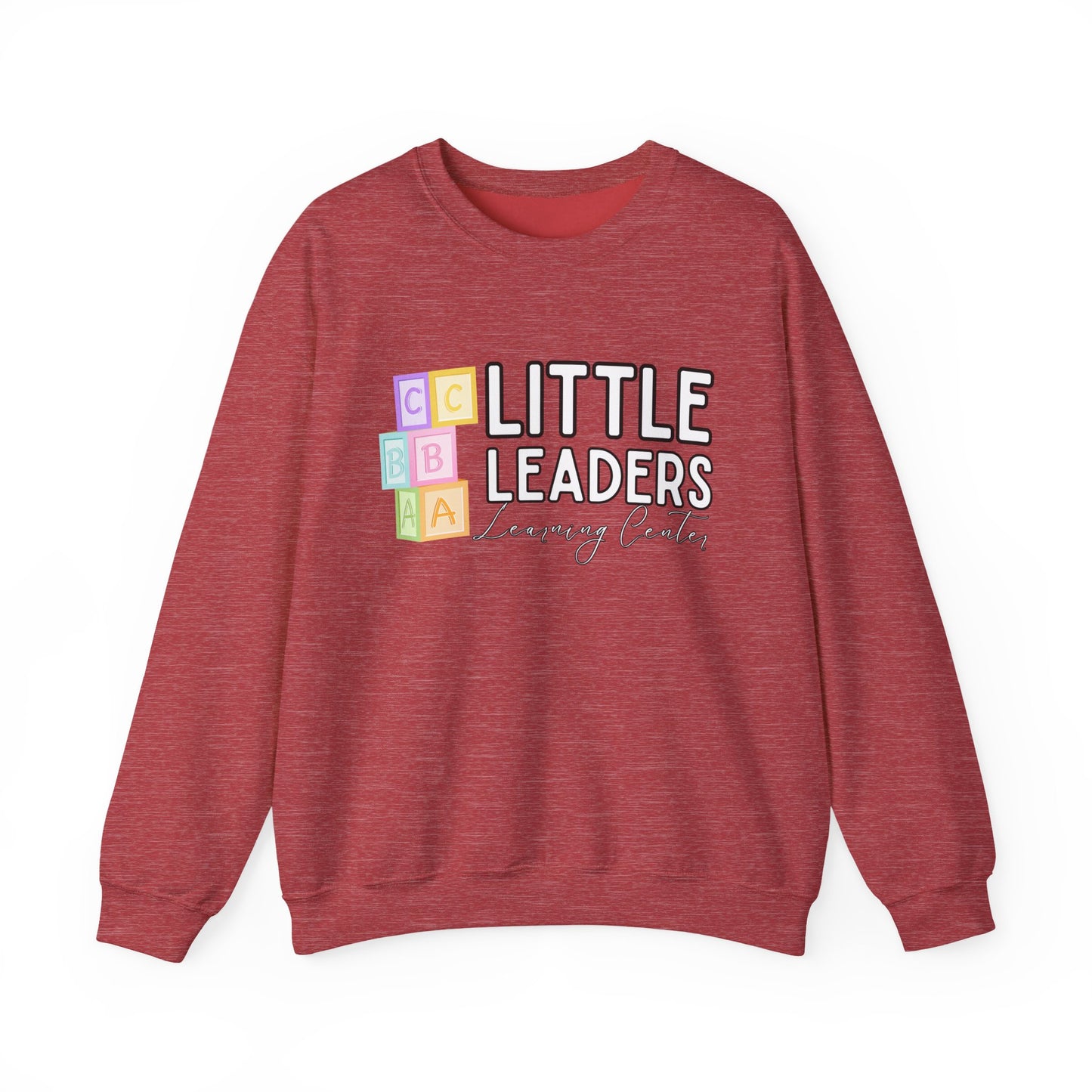 Little Leaders w/ Blocks Crewneck Unisex Sweatshirt