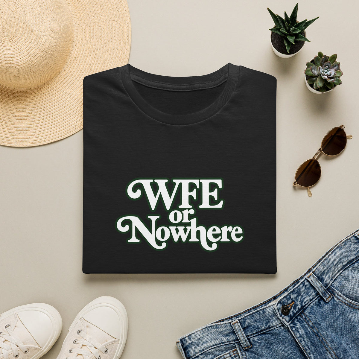 "WFE or Nowhere" -PLAIN- Softstyle T-Shirt