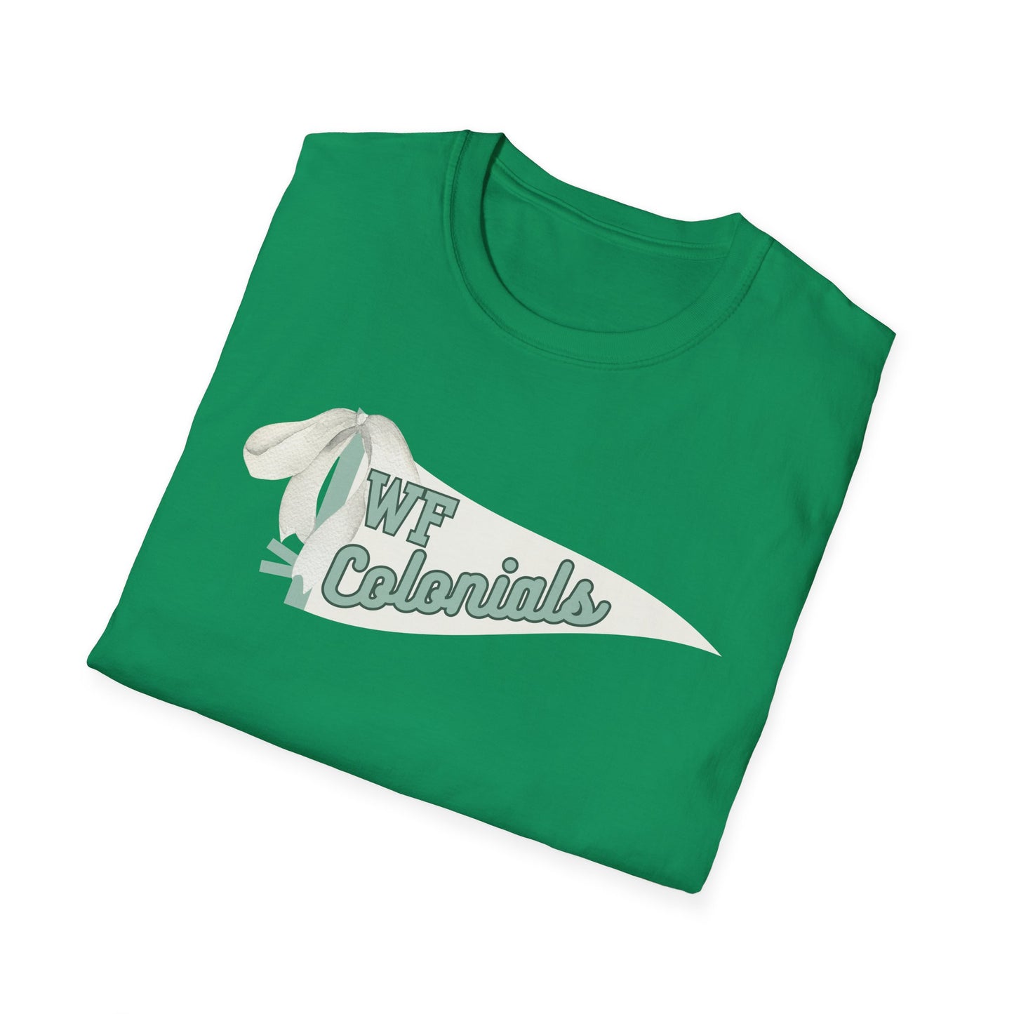 Floyd Strong Pennant Unisex Softstyle Graphic Tee with Vintage Design