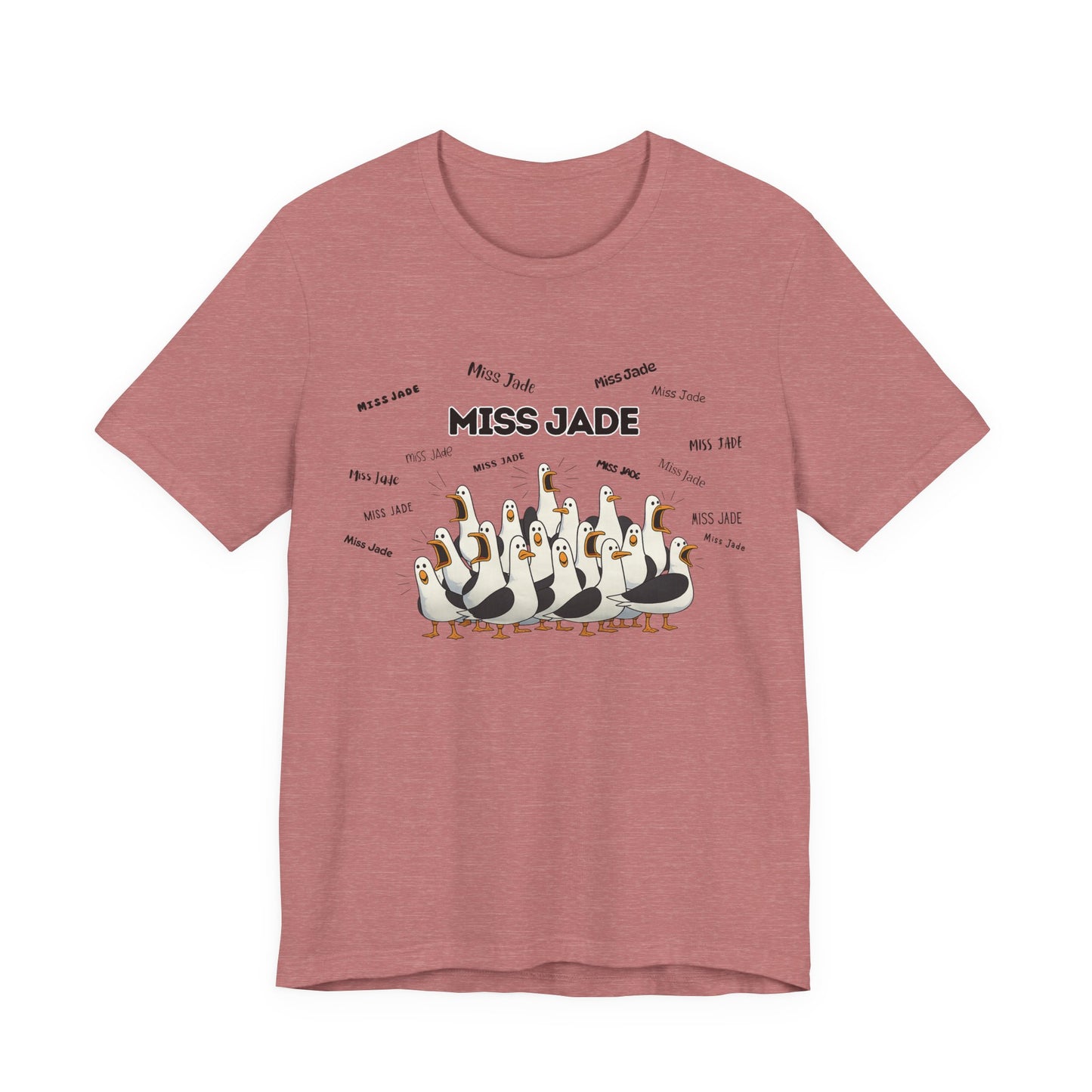 Miss Jade- Penguin Choir T-Shirt — Funny Teacher Personalized Tee