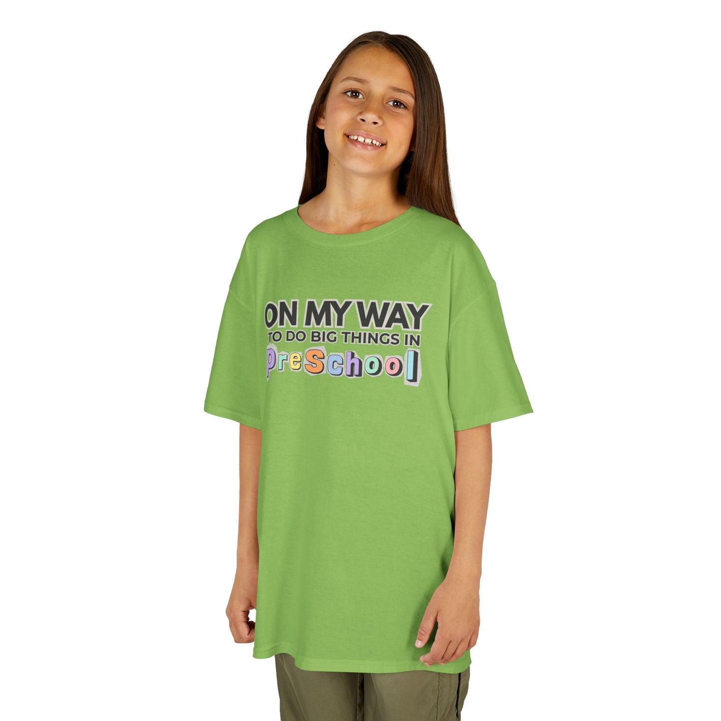 Big Things in PreSchool- Kids Back to School Shirt