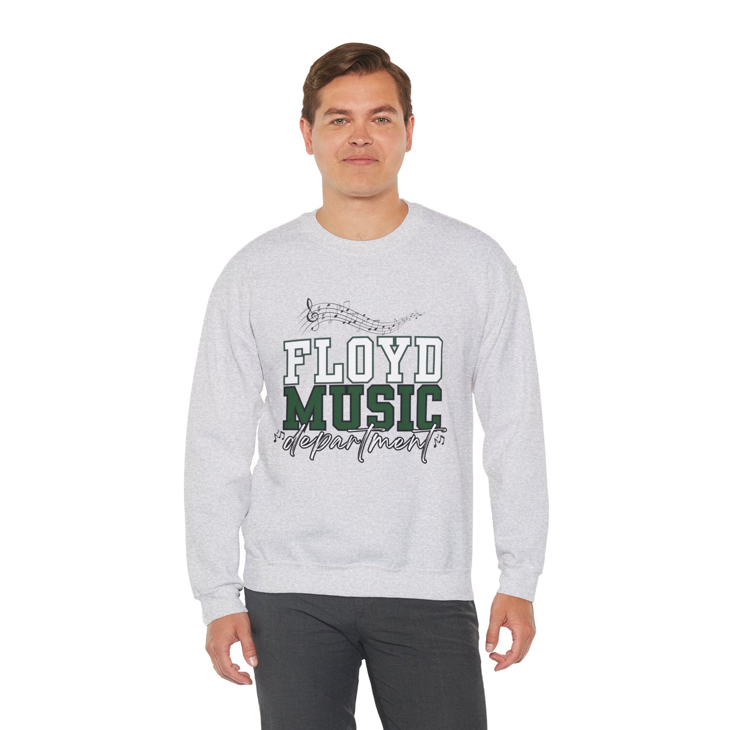 Floyd Music Department Crewneck Sweatshirt - Unisex Heavy Blend™ Floyd Strong