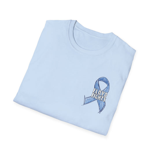 FLOYD FIGHTS Ribbon Diabetes Awareness T-Shirt | Softstyle Tee