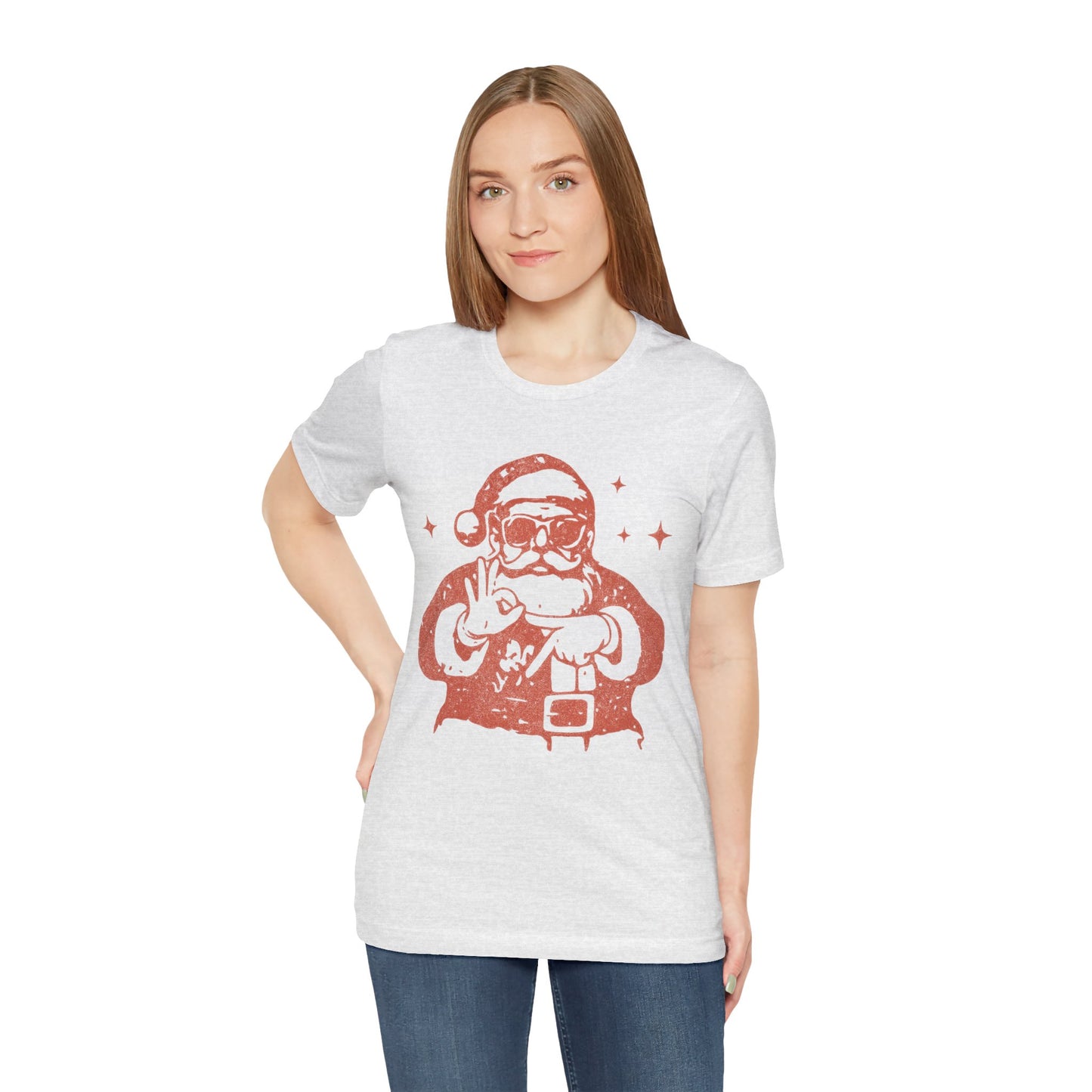Santa 6 7 — Christmas Unisex T‑Shirt