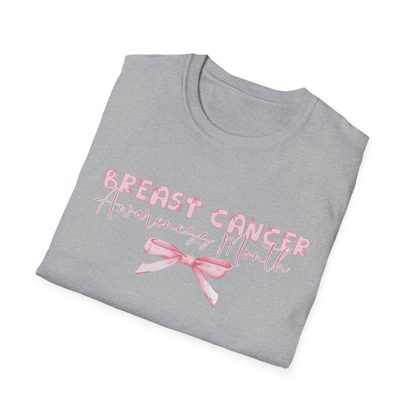 Breast Cancer Awareness Tee, Unisex Softstyle T-Shirt