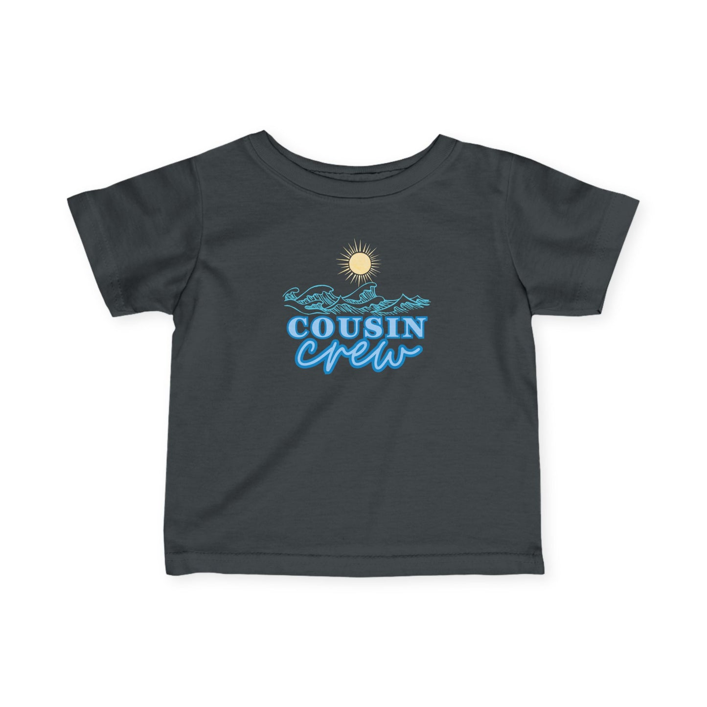 Cousin Crew Infant Tee, Cute Baby T-Shirt, Summer Vibes- Mini Collection