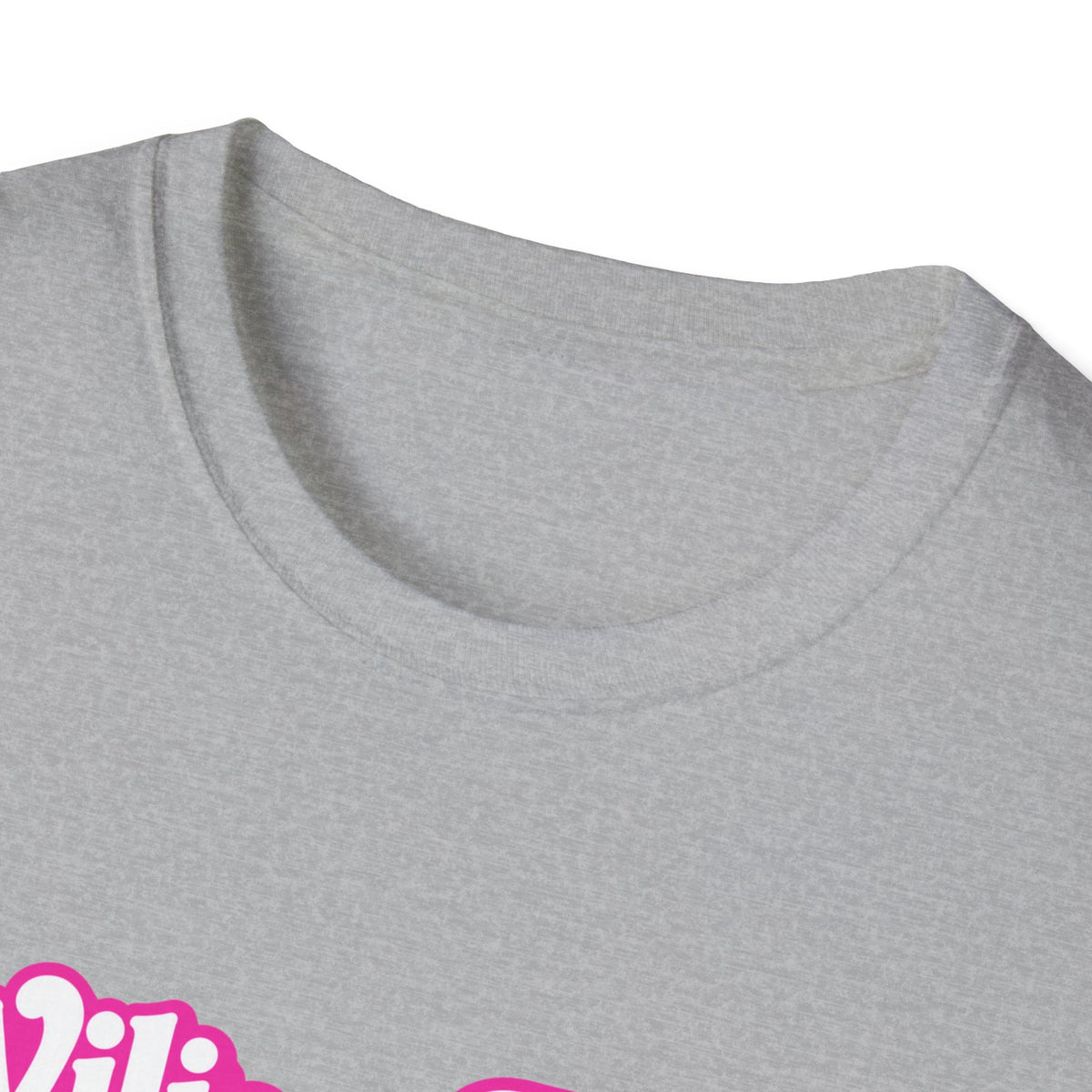 WFE Barbie-Breast Cancer Awareness Tee, Unisex Softstyle T-Shirt