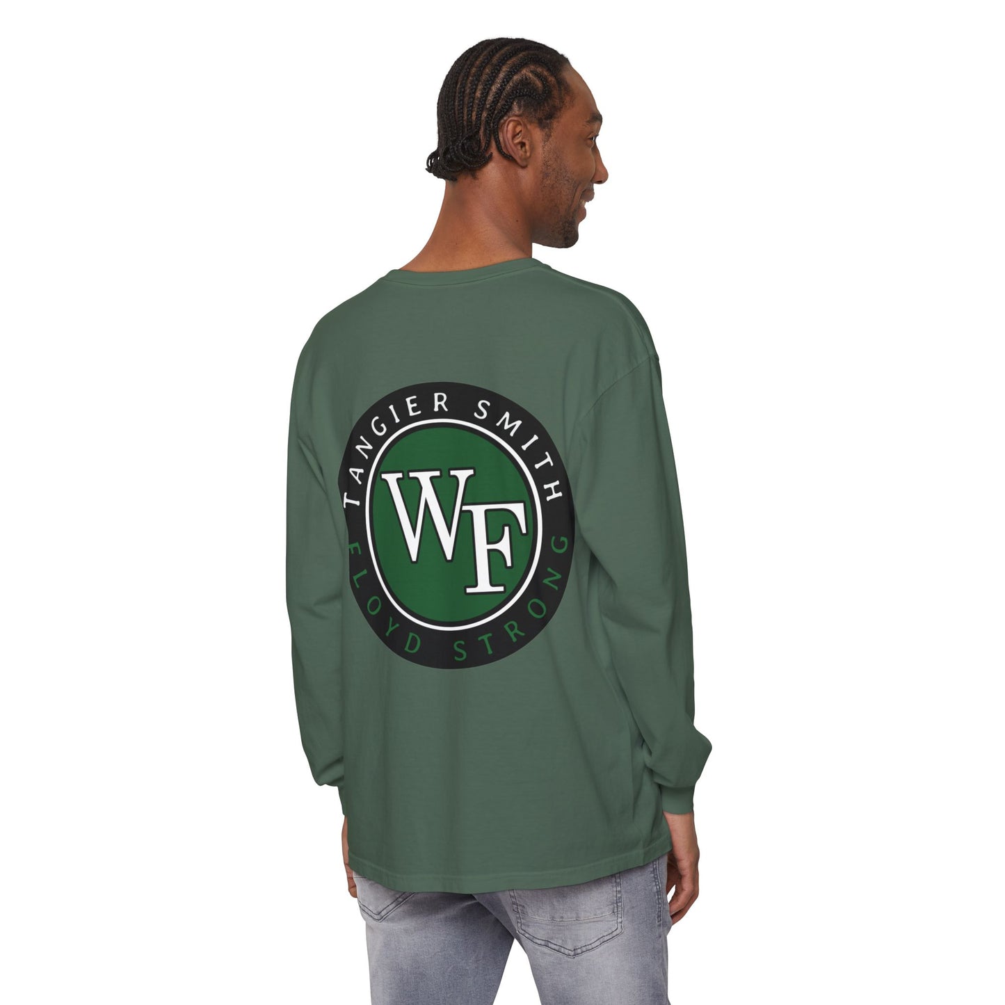 Tangier- Long Sleeve T-Shirt - Unisex Garment-Dyed Tee