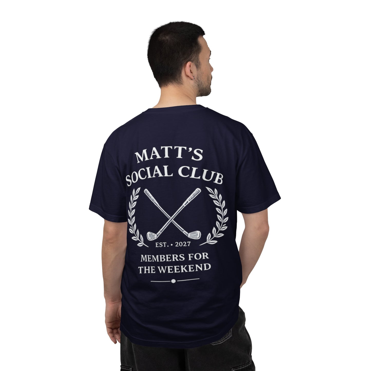 Matt's Social Club T-Shirt — Personalized