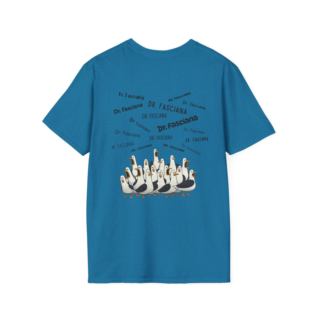 Dr. Fasciana- Seagull Crew Graphic T-Shirt — Personalized