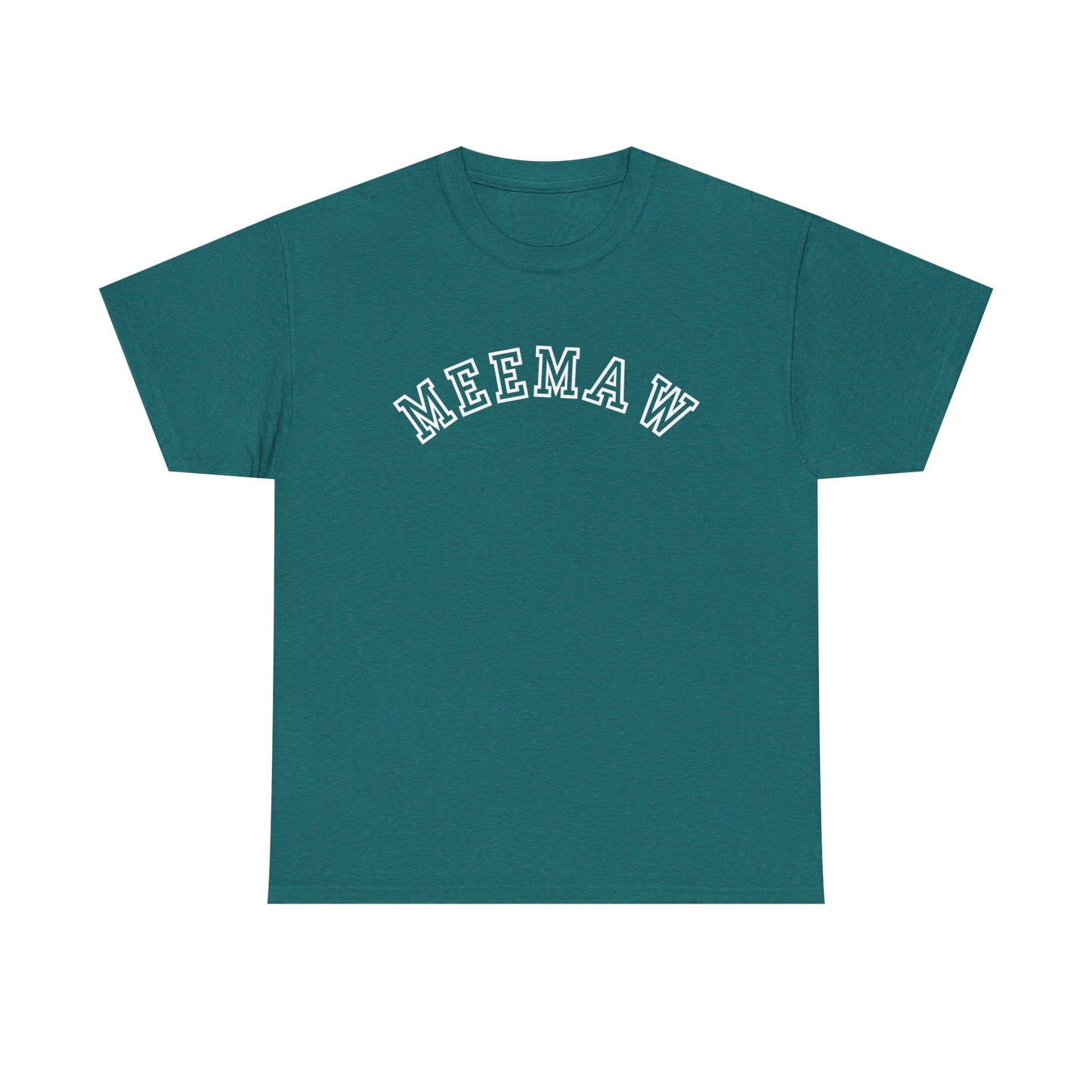 Meemaw- Unisex Heavy Cotton Tee - Comfortable Everyday Wear- Motherhood