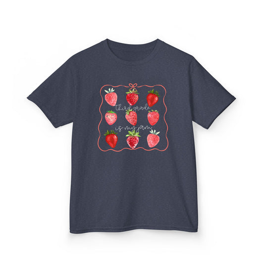 3rd Grade is my Jam- Kids Tee- Back to School
