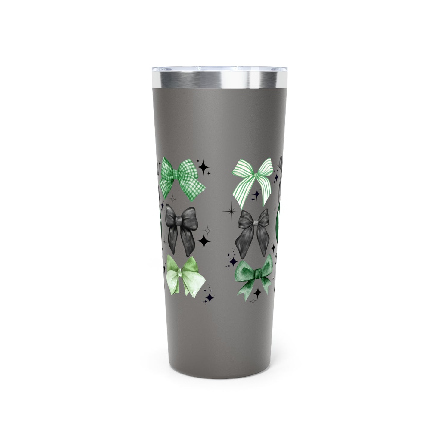22oz Copper Vacuum Insulated Tumbler with WF Logo and Bows