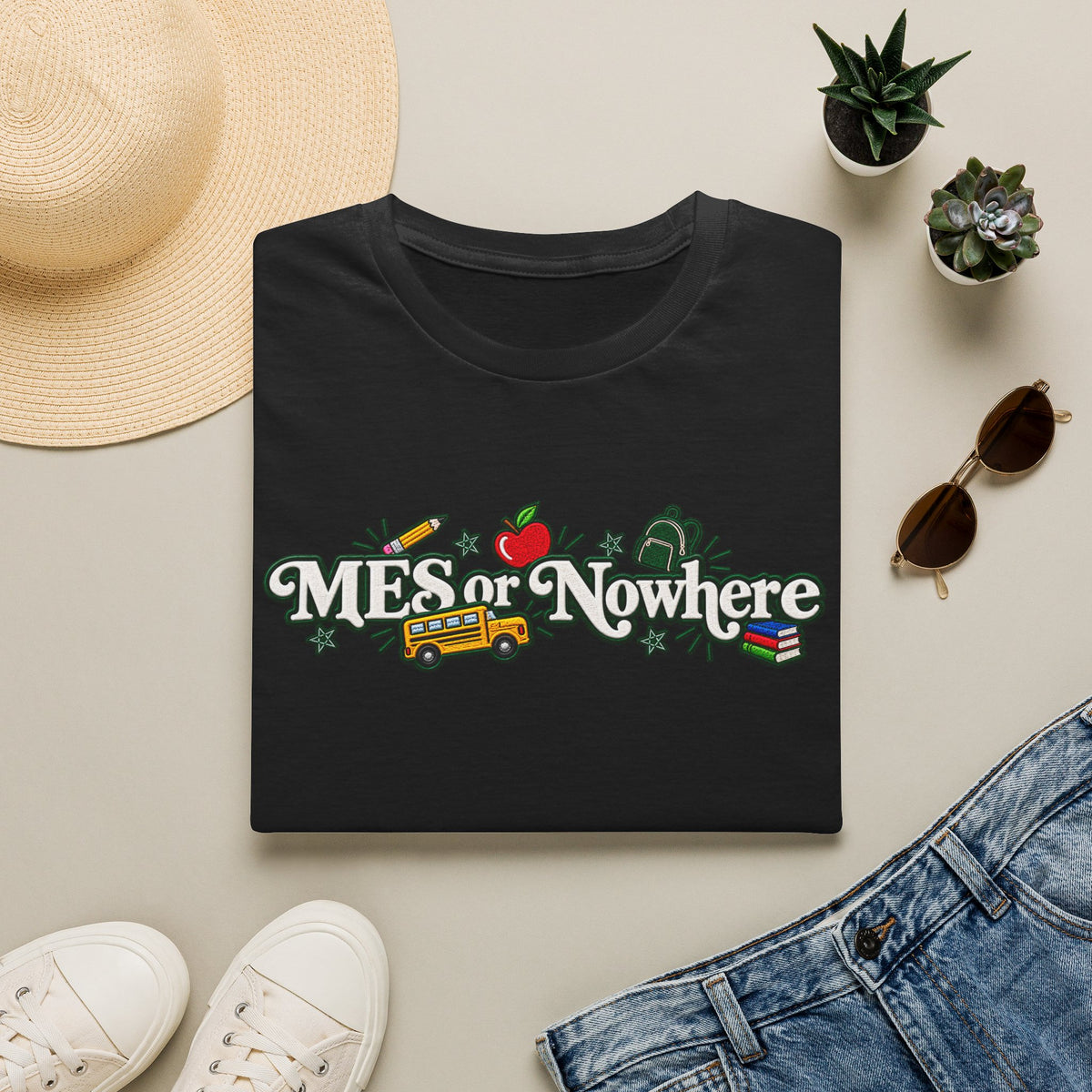 MES or Nowhere" - Moriches Softstyle T-Shirt