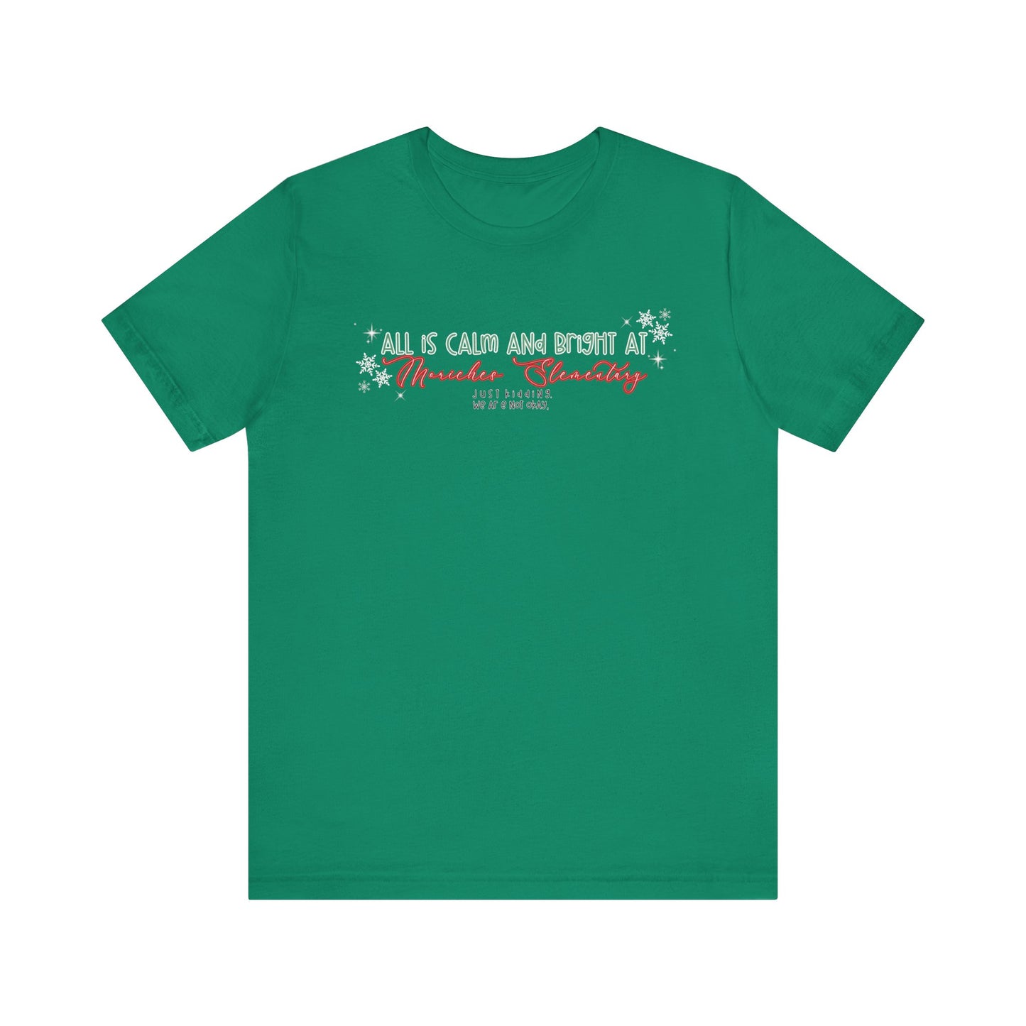 All is calm at Moriches— Christmas Unisex T‑Shirt