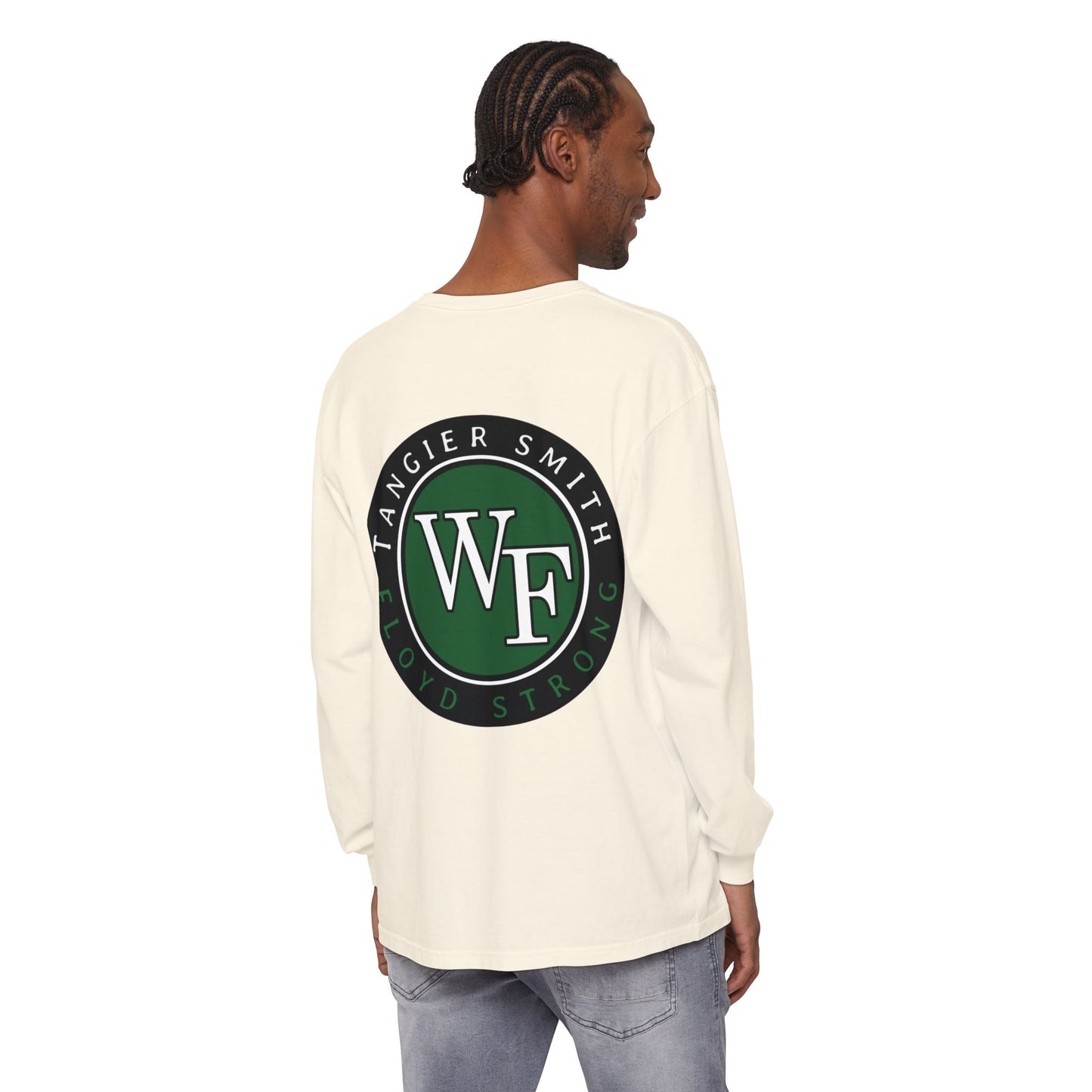 Tangier- Long Sleeve T-Shirt - Unisex Garment-Dyed Tee
