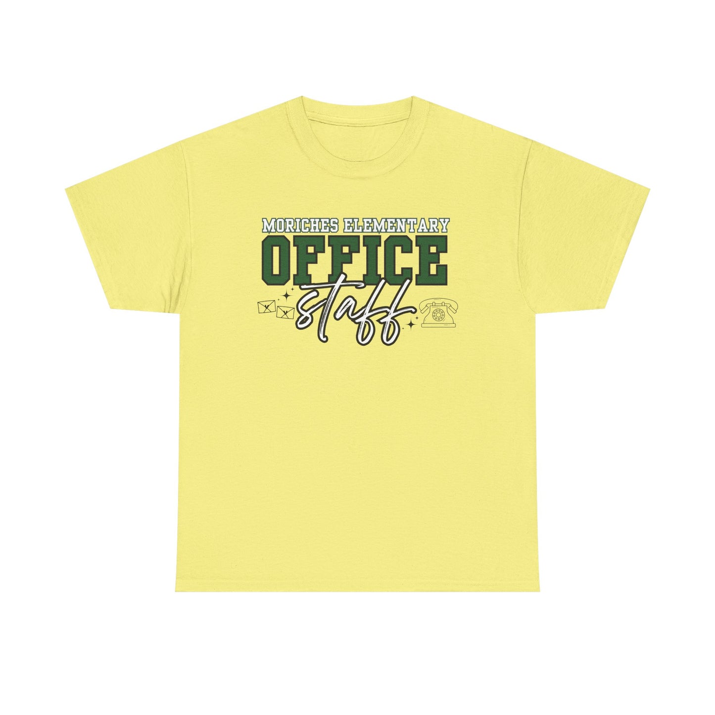 Moriches Office Staff Unisex Heavy Cotton Tee - Heart & Soul of Moriches Design