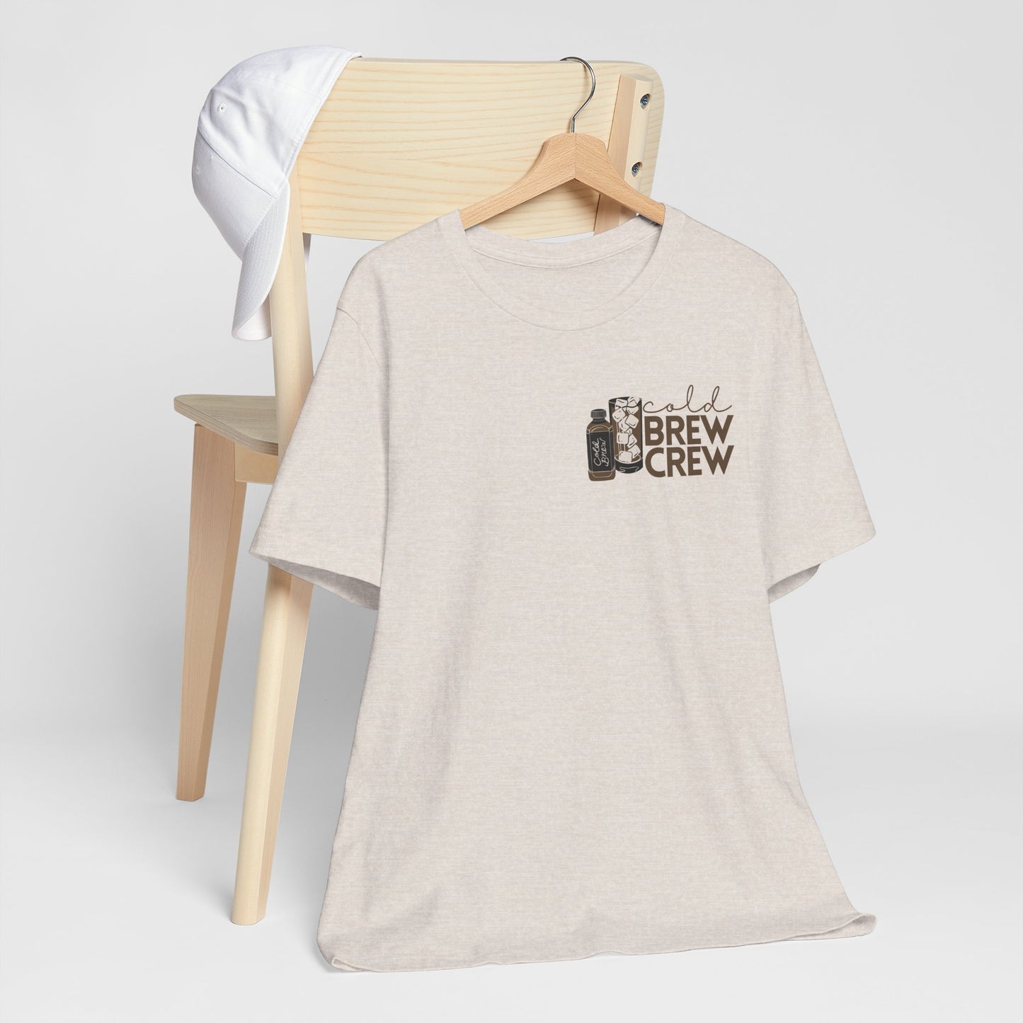 Cold Brew Coffee Lovers Tee, Unisex Jersey Shirt for Coffee Lovers