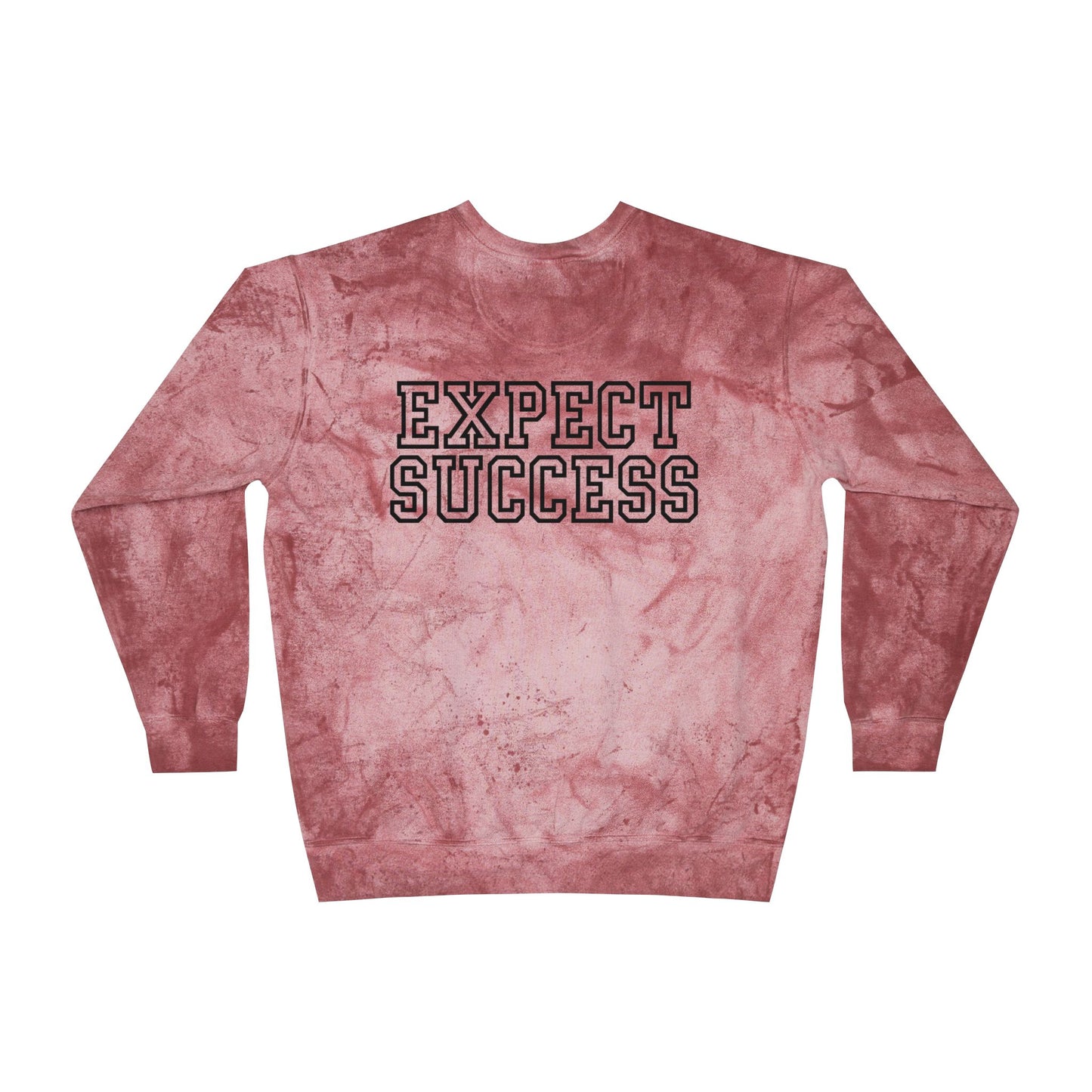 Unisex Color Blast Crewneck Sweatshirt - Expect Success for WFE