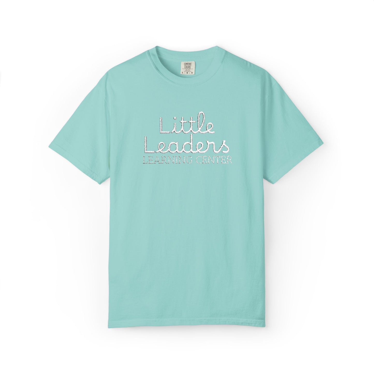 Little Leaders Full Embroidered Unisex Garment-Dyed T-Shirt