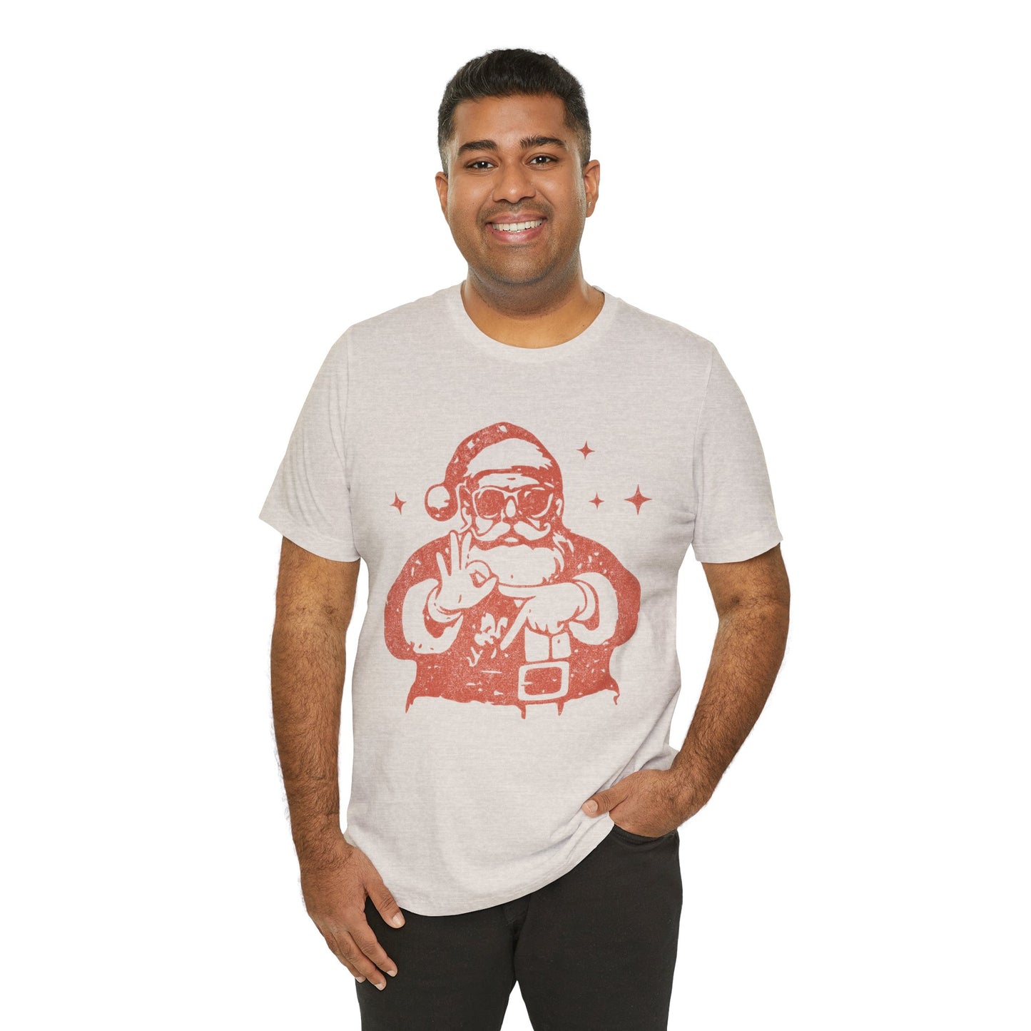 Santa 6 7 — Christmas Unisex T‑Shirt