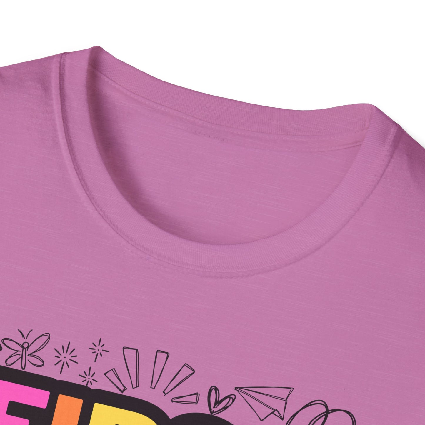 Dream Team- 1st Grade- Unisex Softstyle T-Shirt- Teacher Life