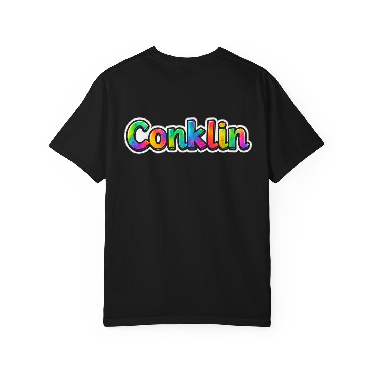 Conklin- 4th Grade Colorful Tie-Dye School T-Shirt- Personalized