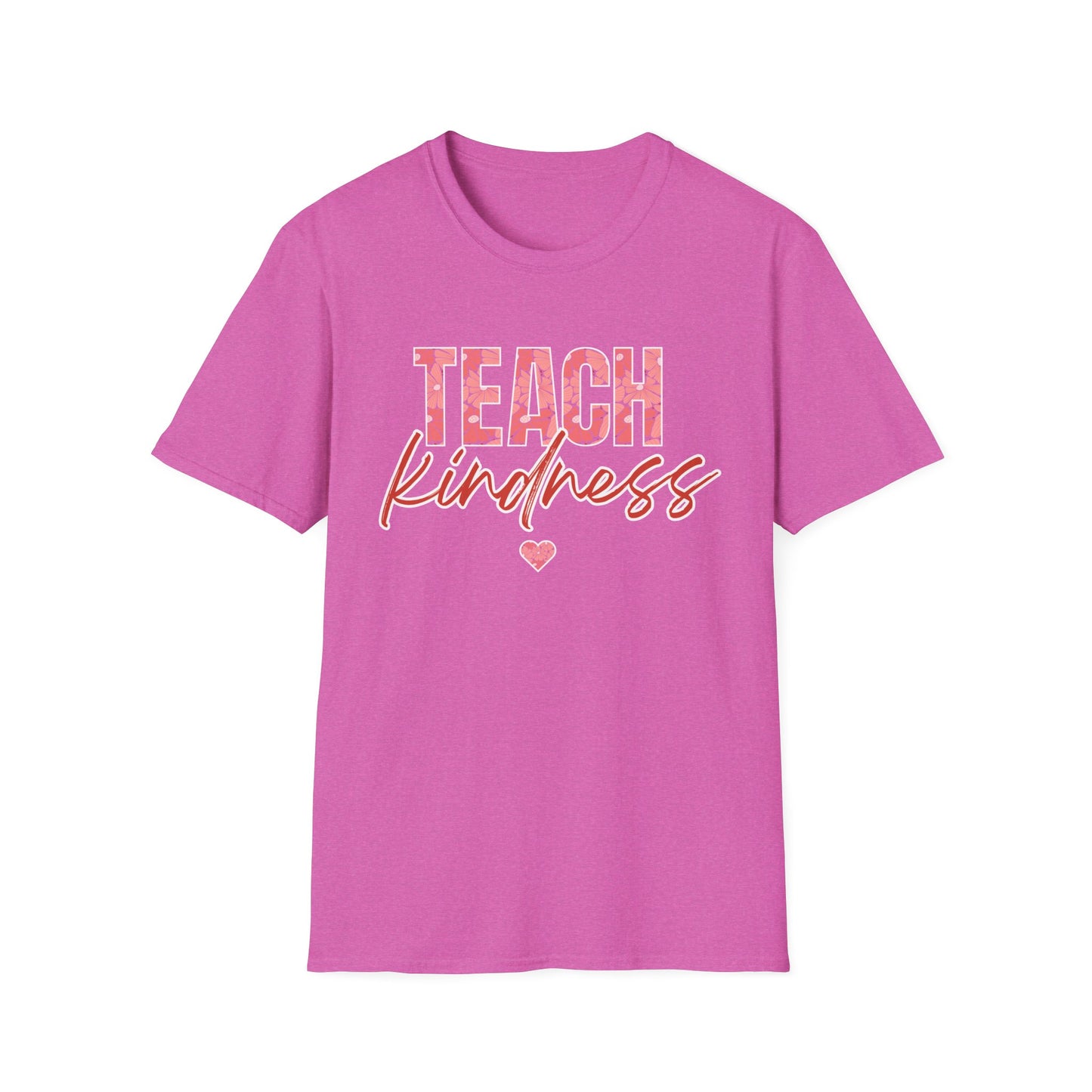 Teach Kind ness Teacher T-Shirt