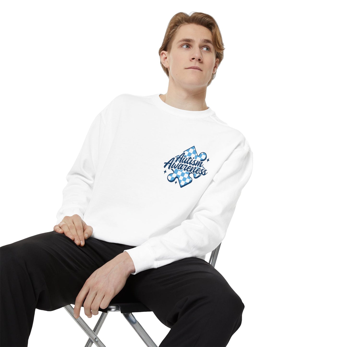 Autism Awareness Puzzle Piece Sweatshirt — Awareness Collection