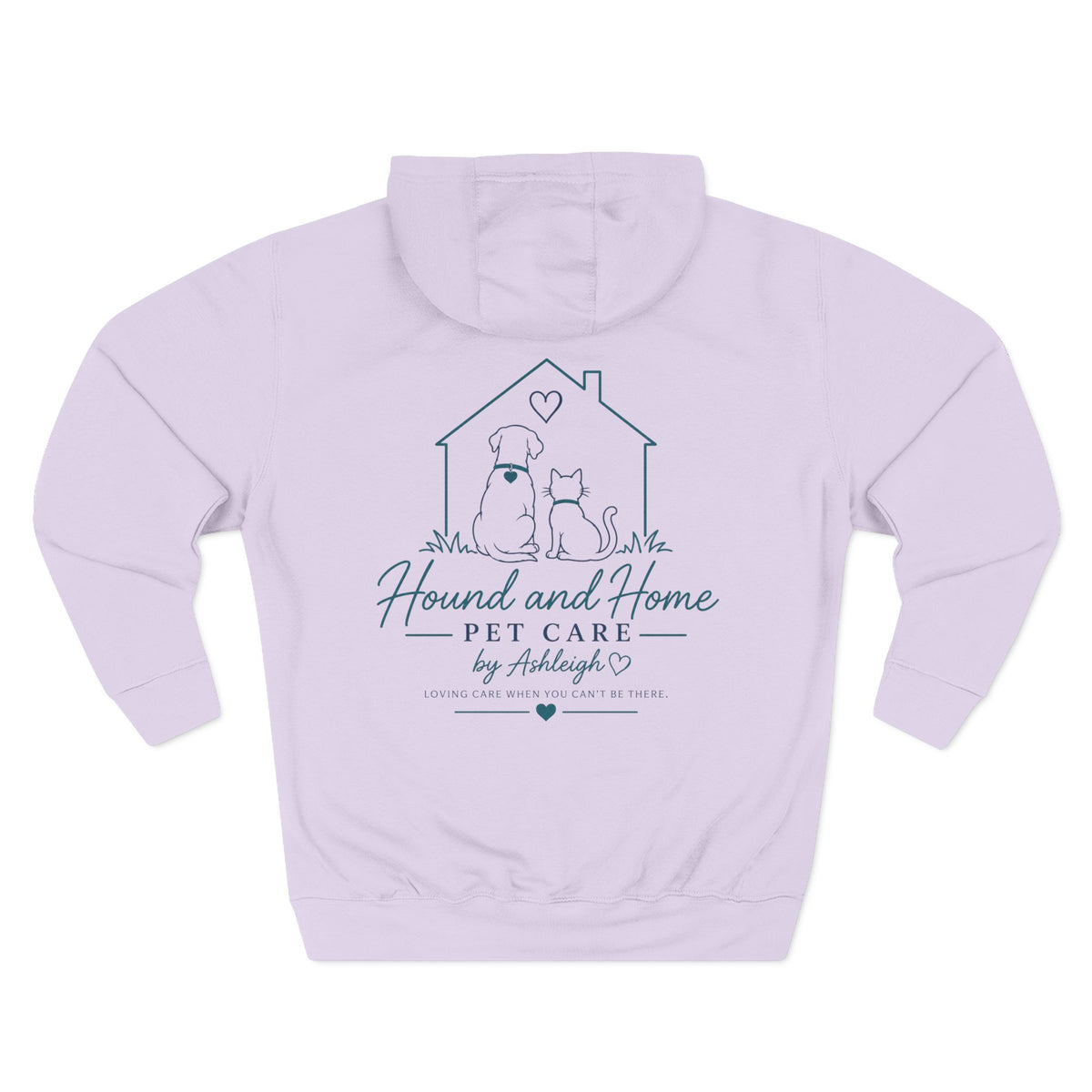Ashleigh — "Hound and Home" Logo Personalized Pullover