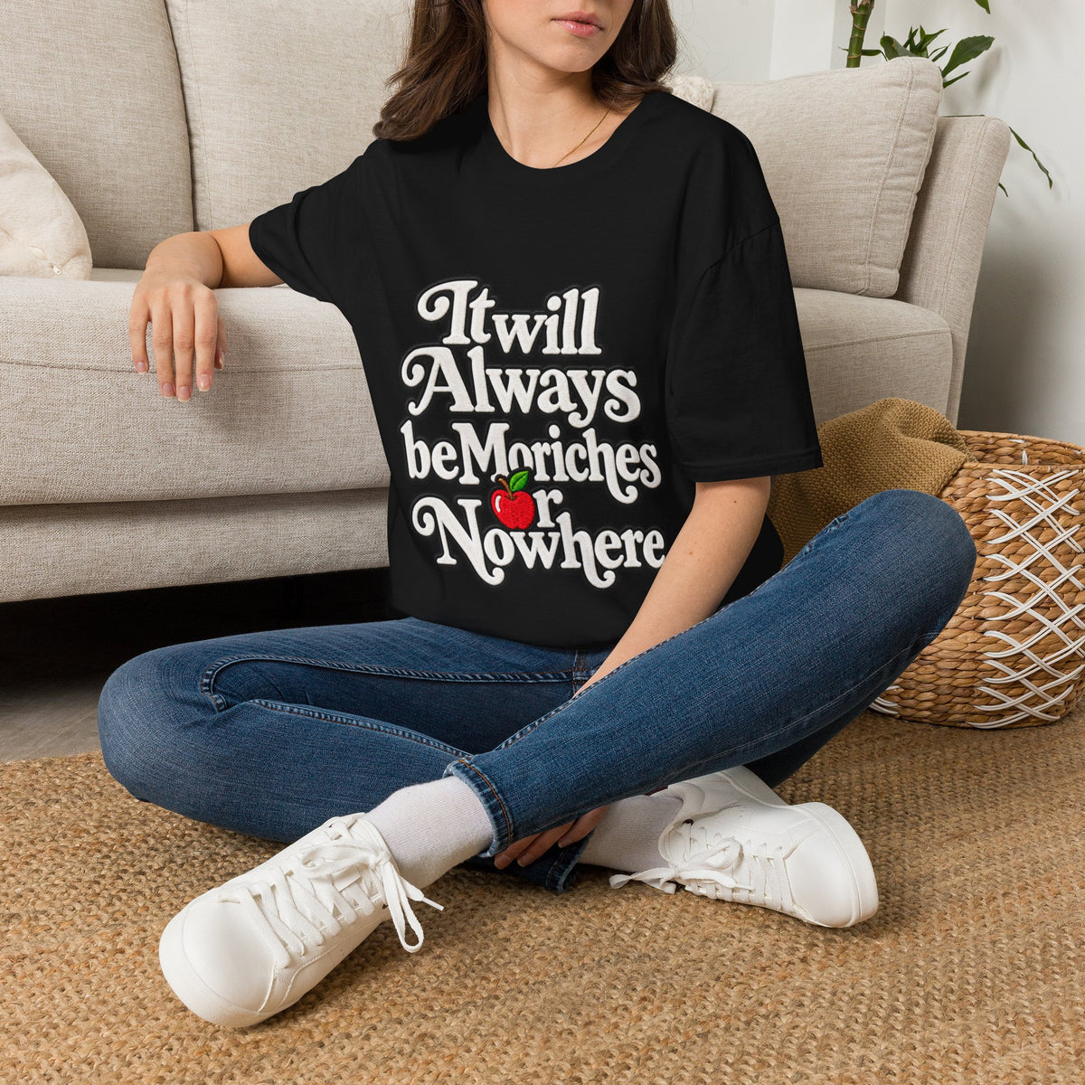 "It will Always be Moriches or Nowhere" - Softstyle T-Shirt