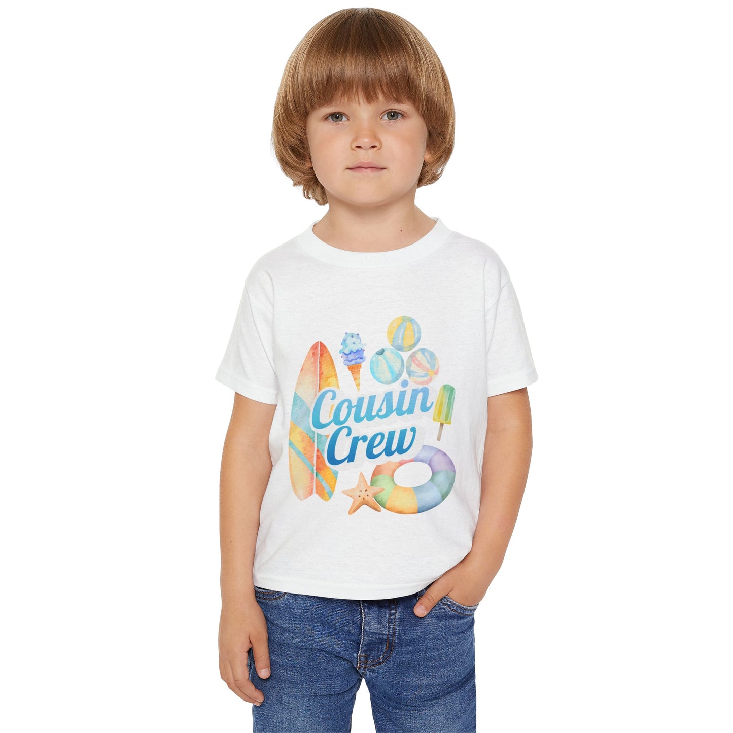 Cousin Crew Toddler T-shirt, Summer Shirt, Kids Vacation Tee, Mini Collection