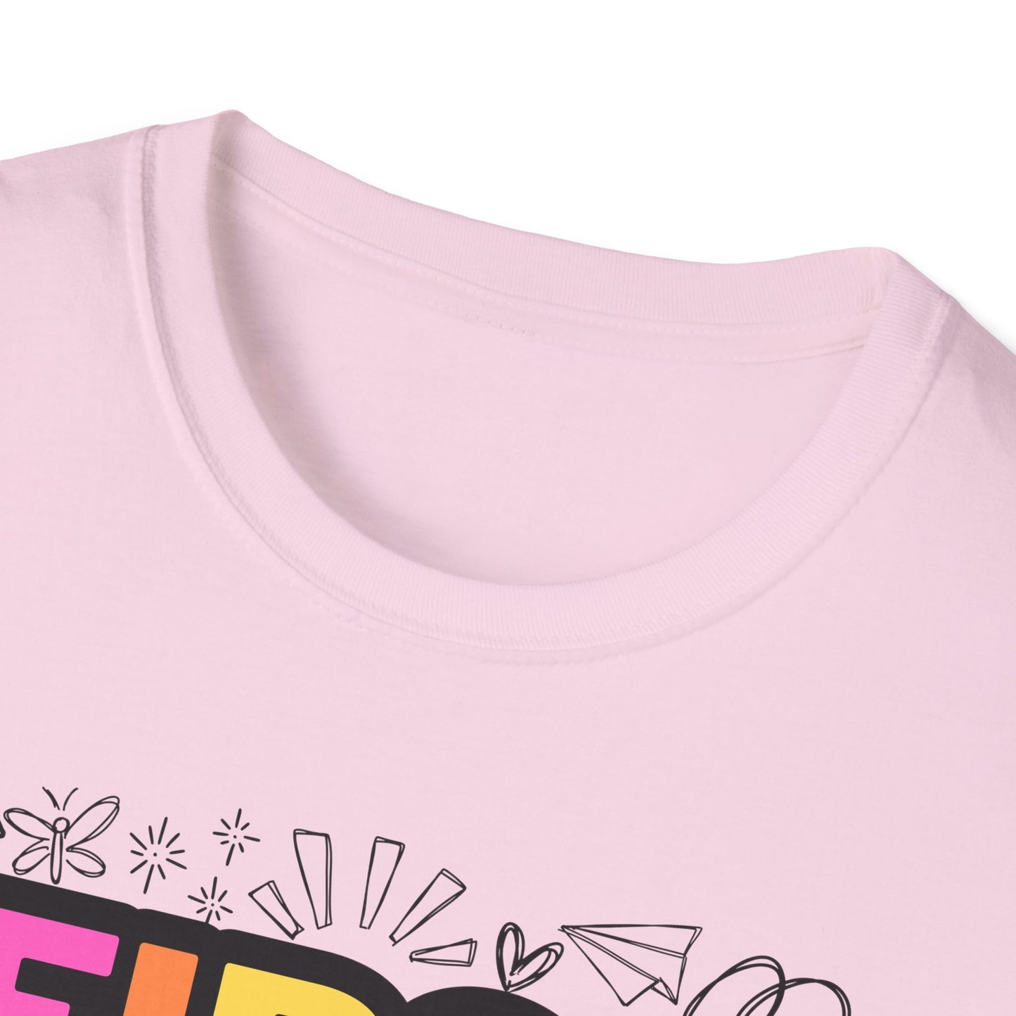 Dream Team- 1st Grade- Unisex Softstyle T-Shirt- Teacher Life