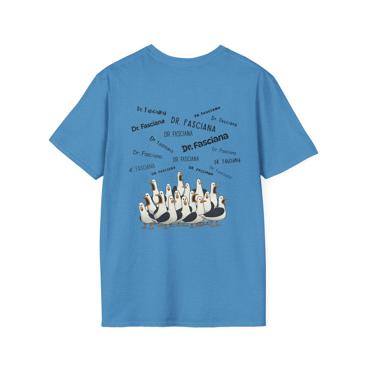 Dr. Fasciana- Seagull Crew Graphic T-Shirt — Personalized