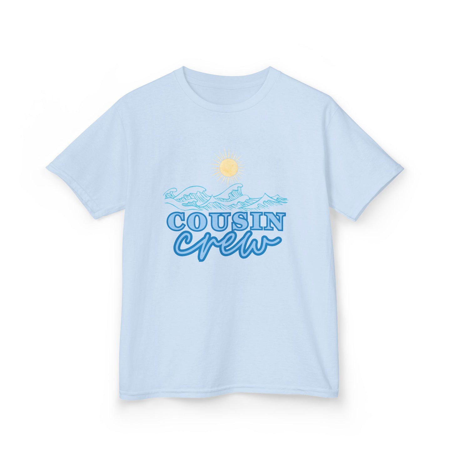 Cool Cousin Crew Kids Tee - Summer Fun, Family Gatherings, Beach Days, Mini Collection