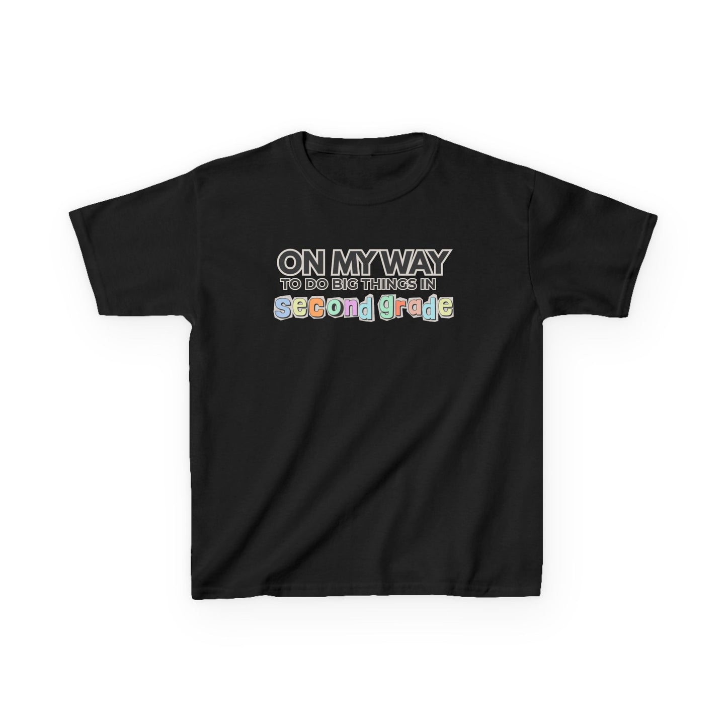 Big Things in 2nd Grade- Kids Back to School Shirt