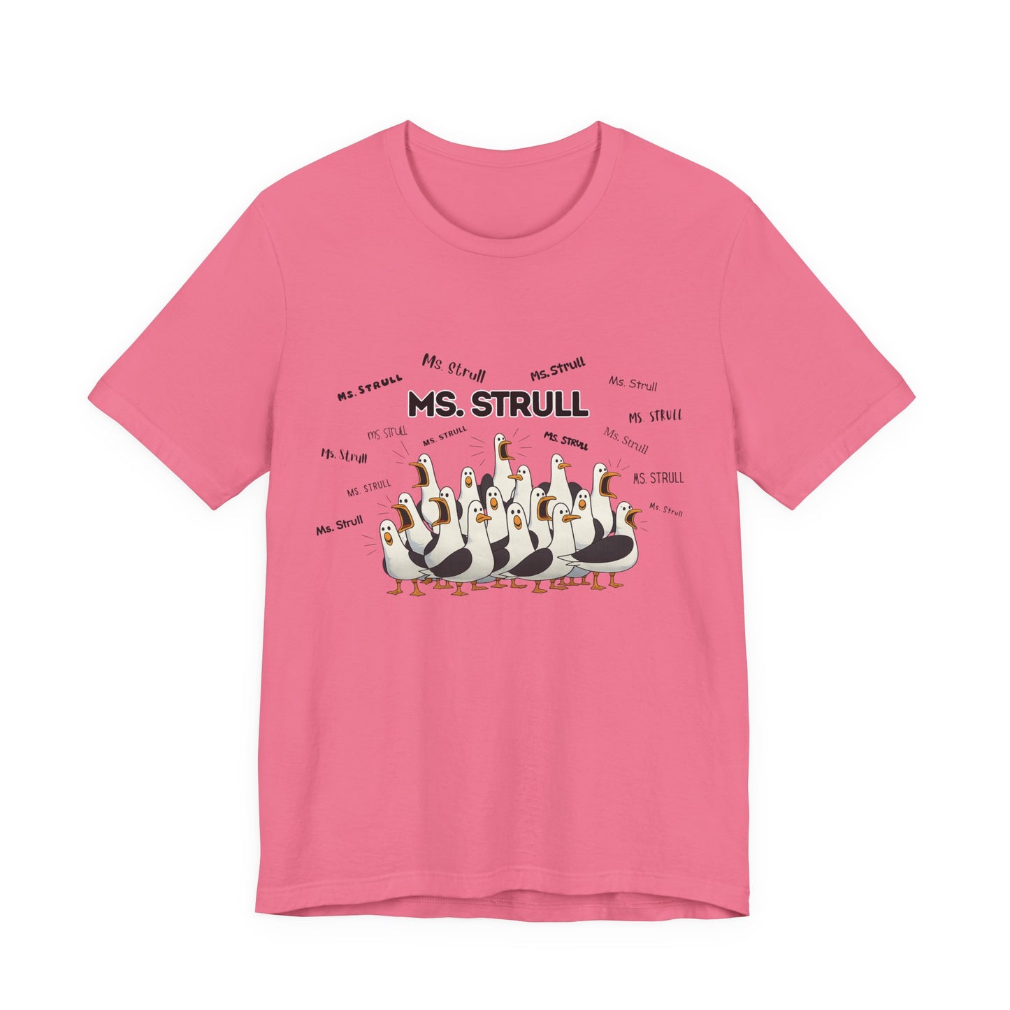 Mrs. Strull Penguin Choir T-Shirt — Funny Teacher Personalized Tee